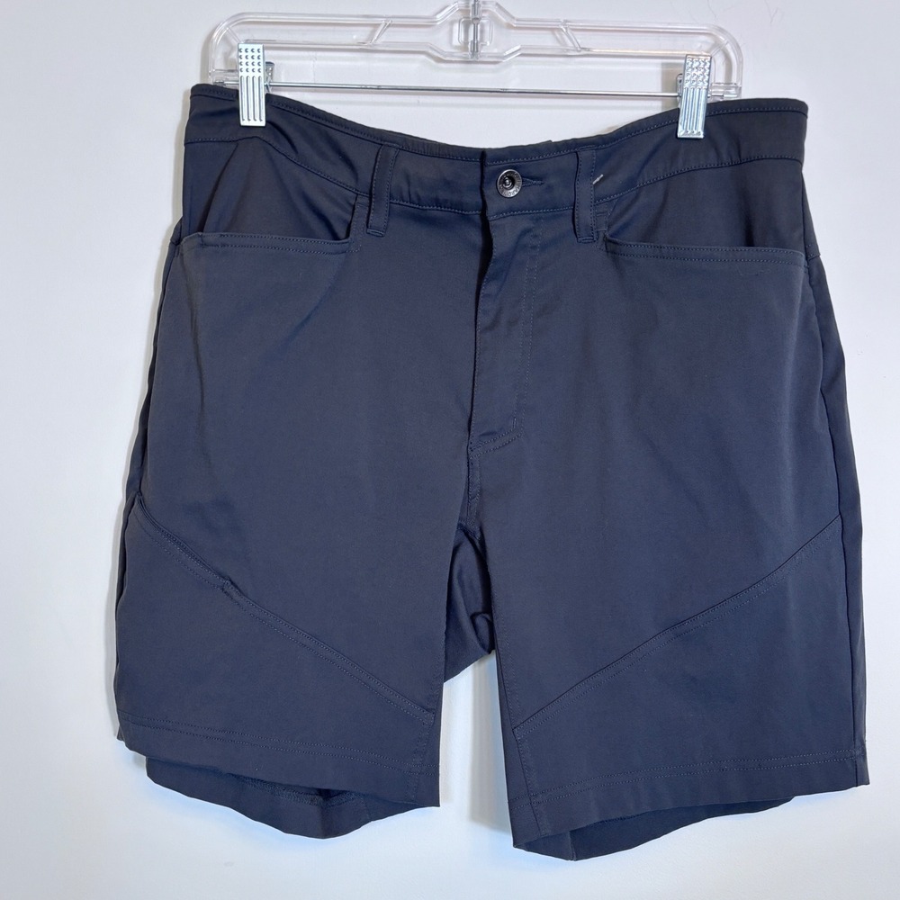 Mountain Hardwear Basin Pull-On Shorts Mens 34 Dark Gray OM0998 Hiking Outdoor